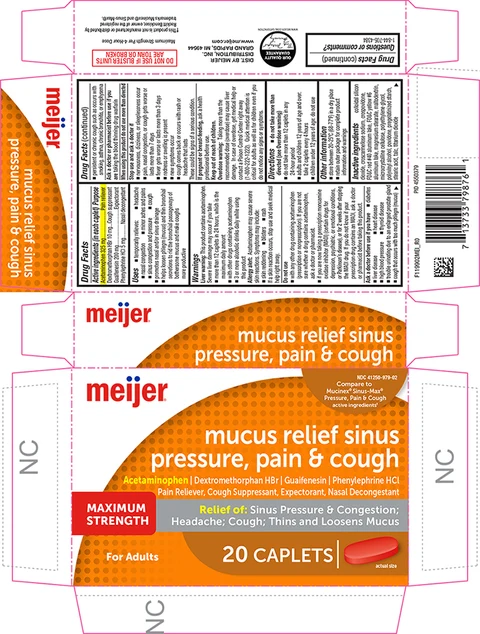 mucus relief sinus pressure, pain and cough 포장