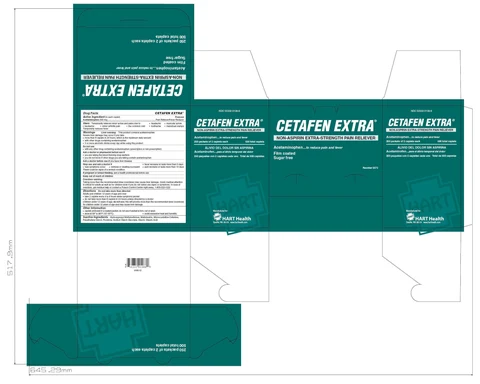 CETAFEN EXTRA 포장
