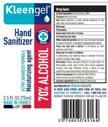 Hand Sanitizer packaging