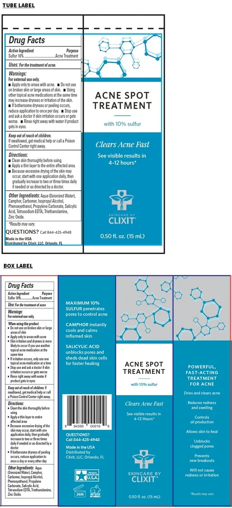 CLIXIT ACNE SPOT TREATMENT packaging