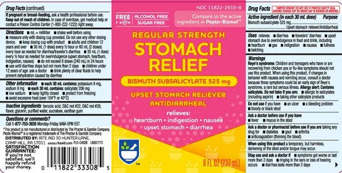 Stomach ReliefRegular Strength packaging