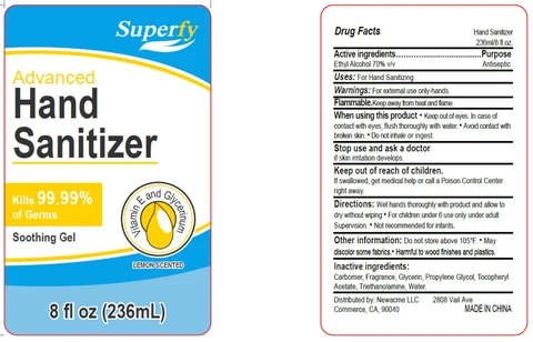 Hand Sanitizer packaging