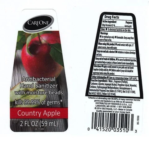 CAREONECOUNTRY APPLE packaging