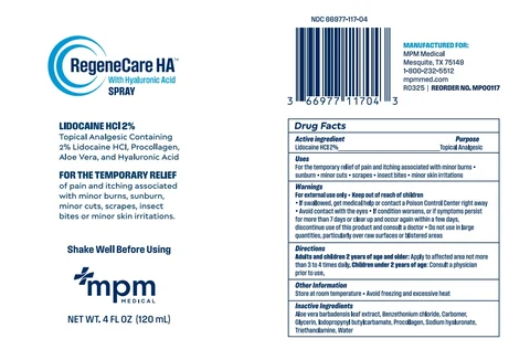 REGENECARE HA 포장