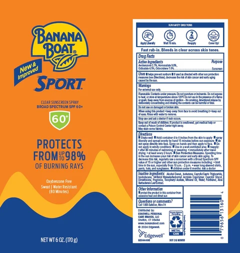 BANANA BOAT 포장