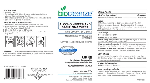 BioCleanze 포장