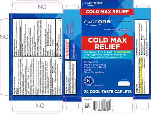 Cold Multi-Symptom Daytime 포장