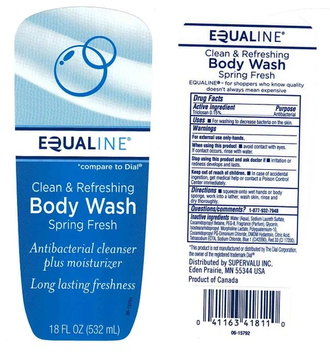 Clean and Refreshing Body WashSpring Fresh 포장