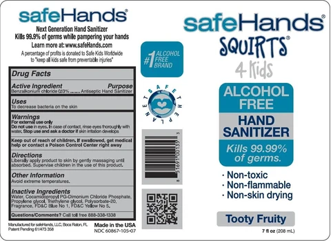 safeHands Squirts 포장