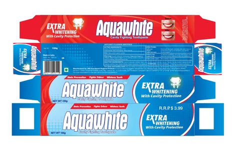 AquaWhite Cavity FightingTooth 포장