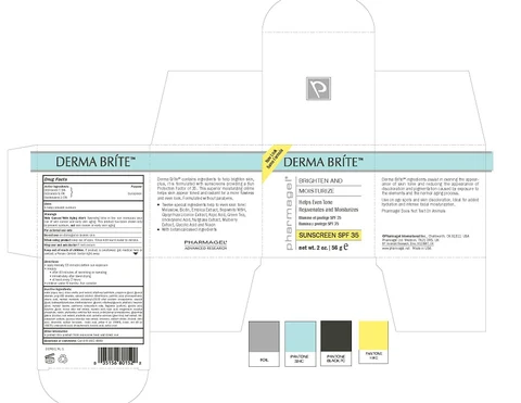 DERMA BRITE SPF 35 포장