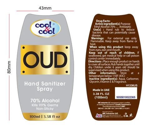 Hand Sanitizer100ML packaging