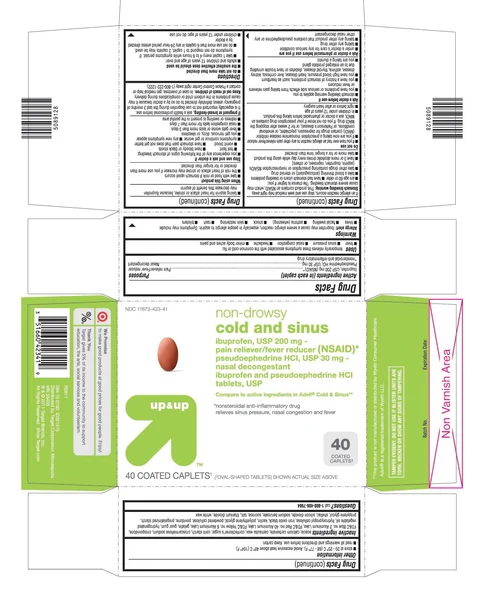 Ibuprofen and Pseudoephedrine Hydrochloride 포장