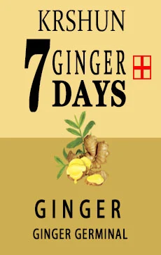Krshun Ginger 7days packaging