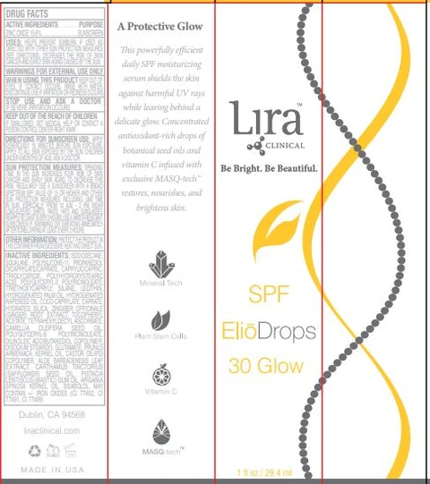SPF Elio Drops 30 Glow 포장