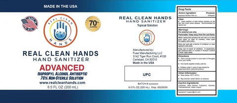 Real clean hands 포장