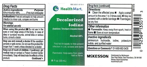 Health Mart Iodides packaging