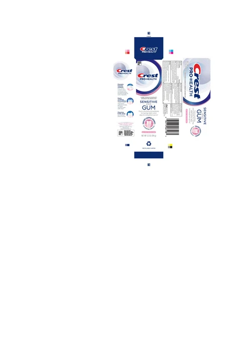 Crest Pro-HealthSensitive and Gum All Day Protection 포장