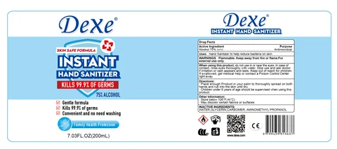 200 ml label