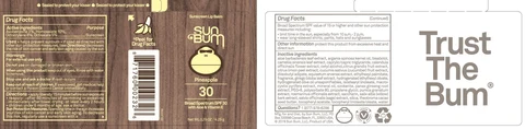 Sun Bum Sunscreen Lip Balm Broad Spectrum SPF 30 Pineapple 포장