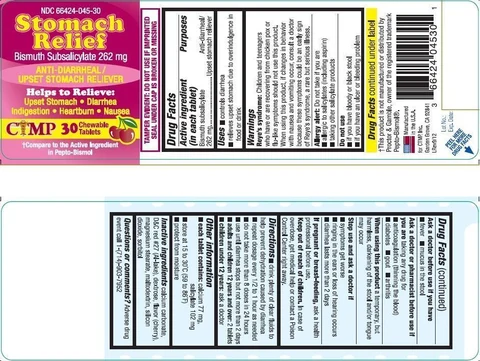 Stomach Relief packaging