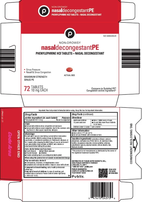 nasal decongestant penon drowsy 포장