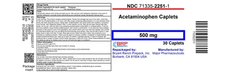acetaminophen 포장
