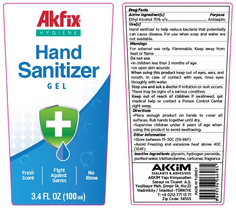 Hand Sanitizer packaging