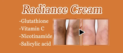 Radiance cream 포장