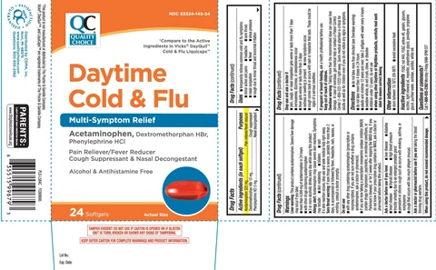 Daytime Cold and Flu 포장
