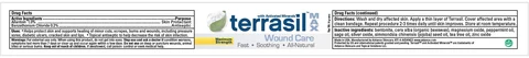 Terrasil Wound CareMAX packaging