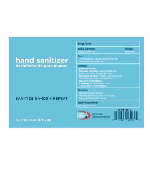 Hand Sanitizer packaging