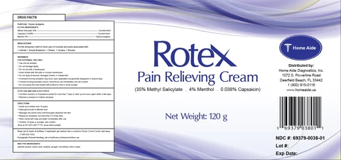 Rotex packaging