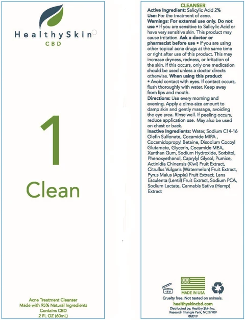 Healthy Skin Cleanser packaging