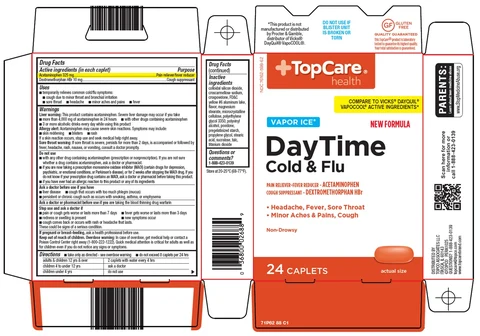TOPCARE DAY TIME COLD AND FLU 포장