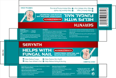 SERYNTH HELPS WITH FUNGAL NAIL 포장
