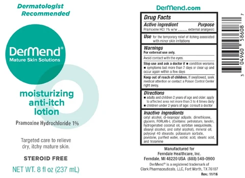 DerMend Moisturizing Anti-Itch 포장