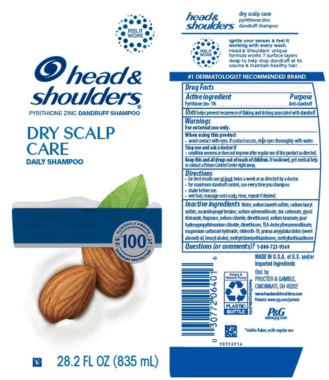 Head and ShouldersDry Scalp Care packaging