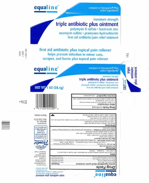 equaline triple antibiotic plus packaging
