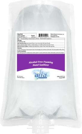 Afia Alcohol-Free Foaming Hand Sanitizer 포장