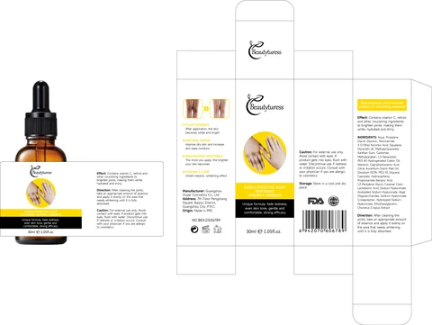 Beautyturess joint melanin removal whitening essence 30ml 포장