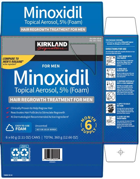 KIRKLAND SIGNATURE MINOXIDIL 포장