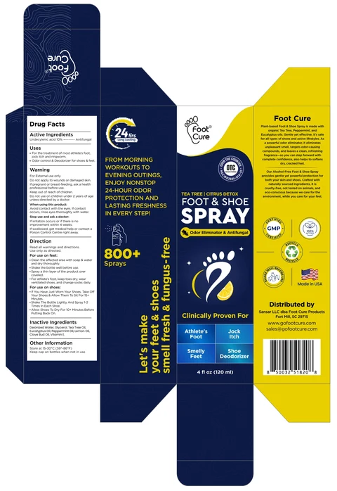 Citrus Detox Foot and Shoe Antifungal packaging