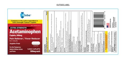 Acetaminophen packaging