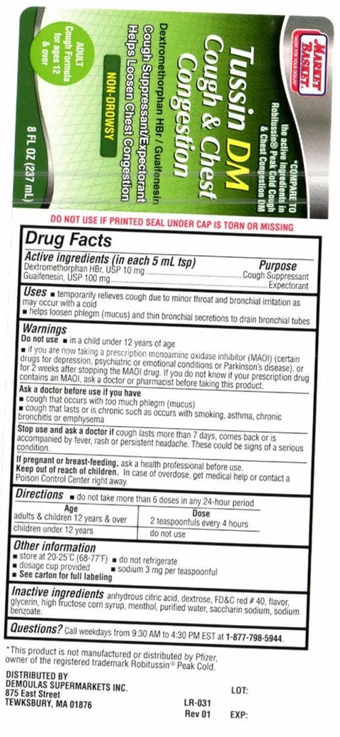 AptaPharmMB Tussin DM 1