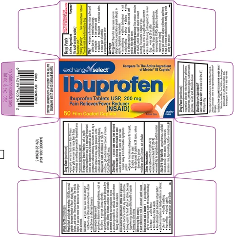 Ibuprofen packaging