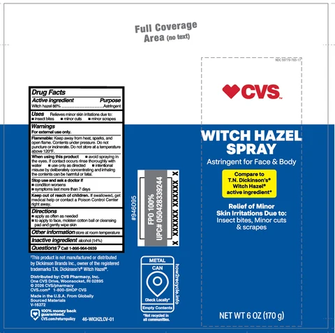 Witch Hazel packaging