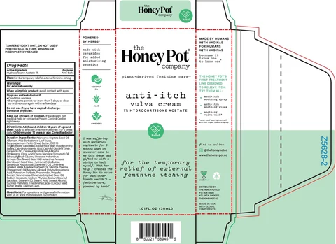 Anti-Itch Vulva Cream 1 Hydrocortisone Acetate 포장