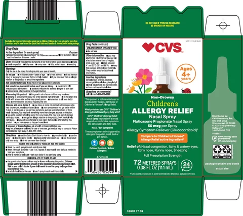 childrens allergy relief packaging