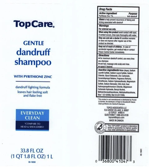 TOPCAREGENTLE DANDRUFF EVERYDAY CLEAN 포장